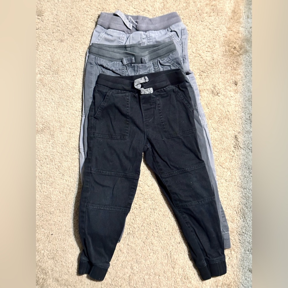 Jumping Beans Jogger Lot - 3 pairs - Boys Size 5